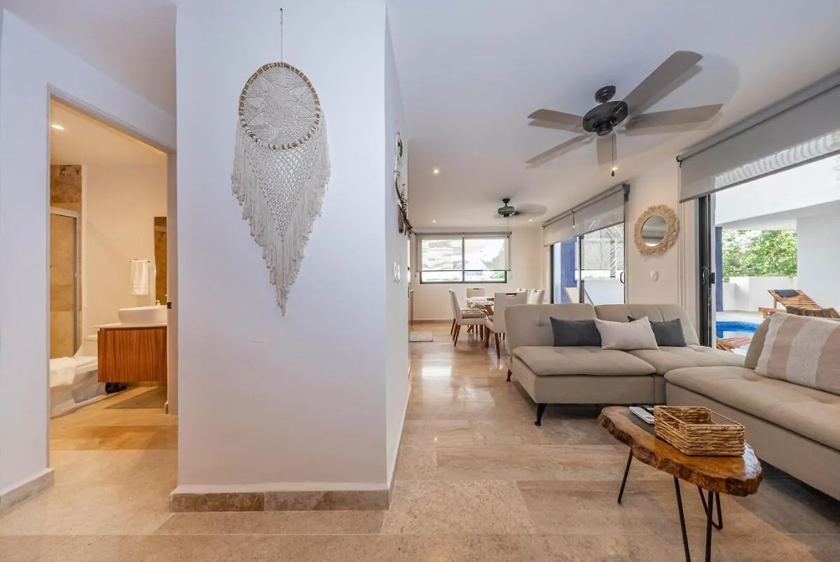 Luxury Stay Private Pool And Movie Theater Retreat Tulum Pueblo 0*,