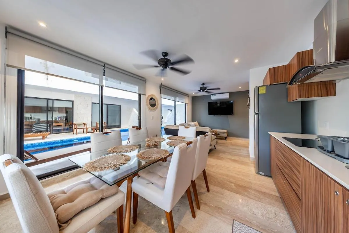 Luxury Stay Private Pool And Movie Theater Retreat Tulum Pueblo